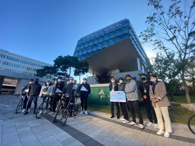 창업진흥원, '반부패 및 청렴 실천 자전거 대행진' 개최 사진